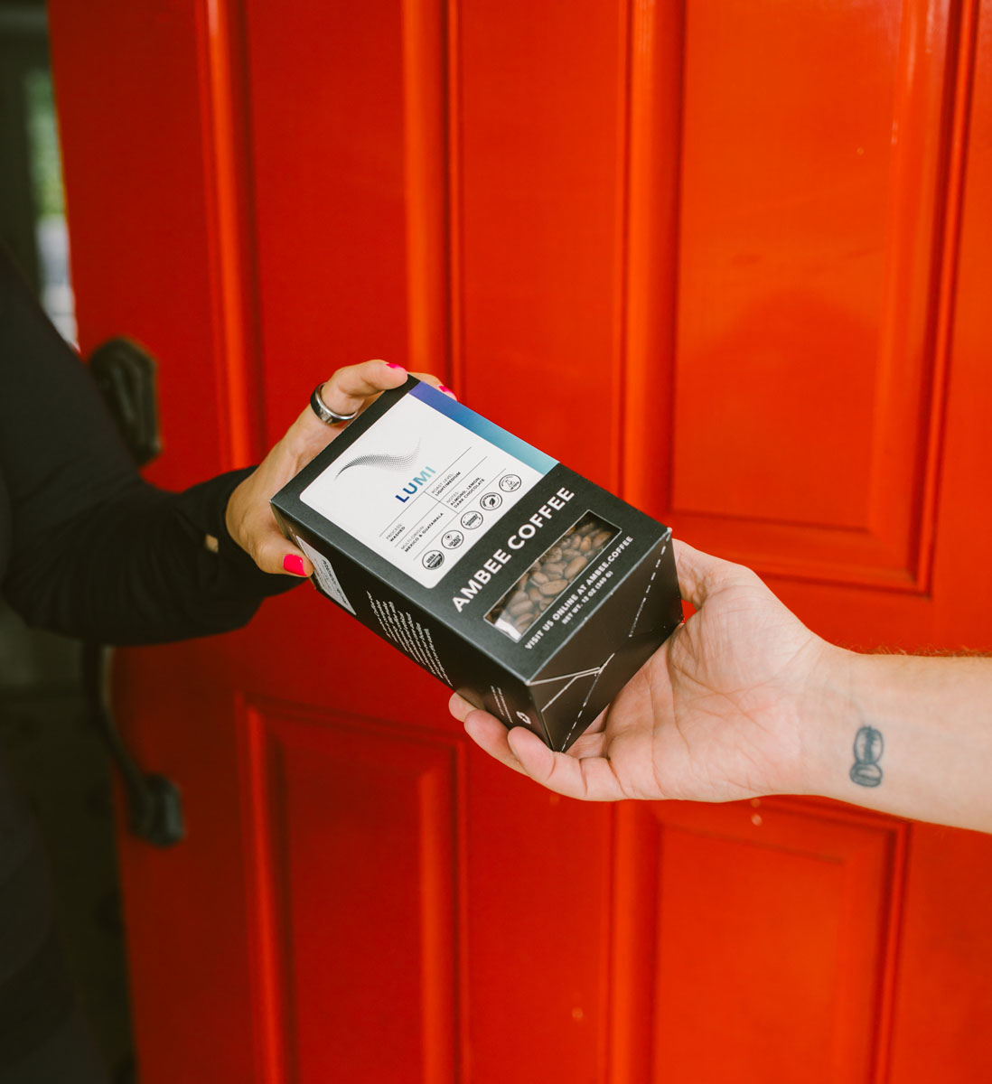 Ambee Coffee Co. can deliver organic whole bean coffees directly to your door.